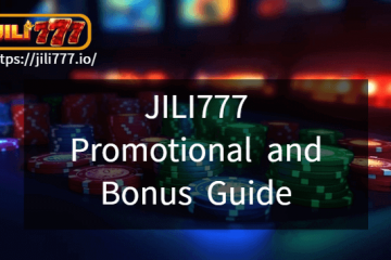 JILI777 casino Promotional and Bonus